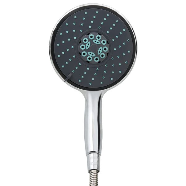 vidaXL Pomme de douche multifonctionnelle &agrave; main et tuyau 1,5 m Chrome