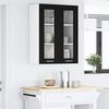 vidaXL Armoire suspendue Ch&ecirc;ne noir 60 x 31 x 80 cm Bois d'ing&eacute;nierie