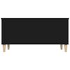 vidaXL Table basse Noir 90x44,5x45 cm Bois d'ingénierie