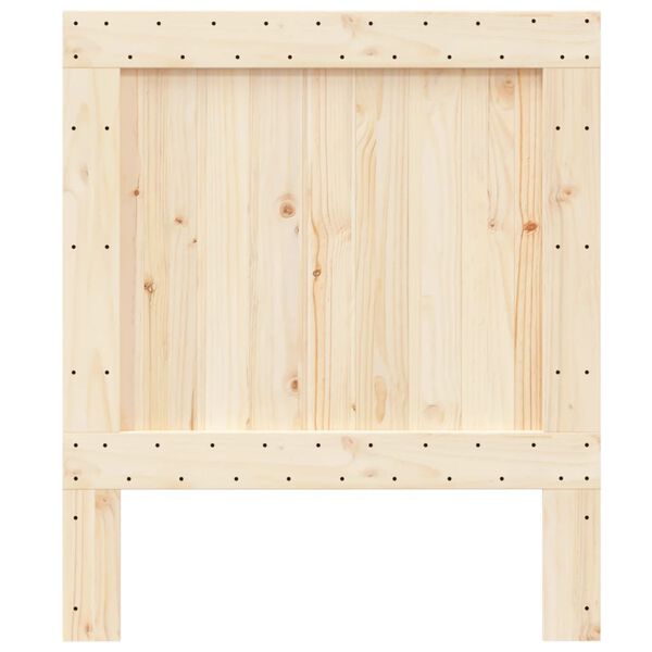 vidaXL T&ecirc;te de lit 90x104 cm bois massif de pin