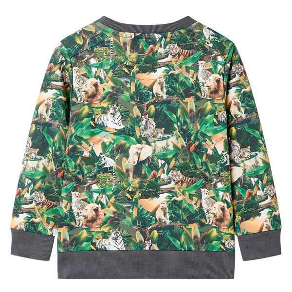 Sweatshirt pour enfants vieux pétrole 140