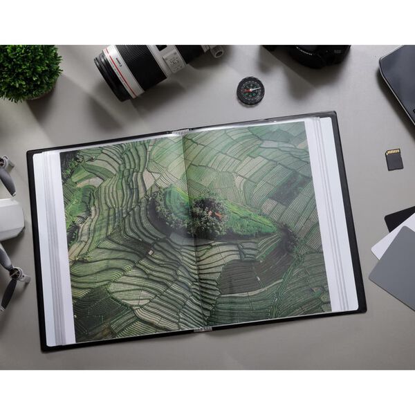 rillstab Dossier de pr&eacute;sentation A4 60 pochettes Noir