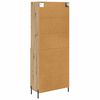 vidaXL Haut Armoire Ch&ecirc;ne artisanal 69,5 x 32,5 x 180 cm