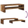 vidaXL Support de moniteur vieux bois 54x22x15 cm bois d'ingénierie
