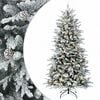 vidaXL Sapin de No&euml;l Artificiel &agrave; Branches Articul&eacute;es 120 cm 150 LED