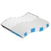 vidaXL Matelas &agrave; ressorts ensach&eacute;s moyen plus 160x200 cm