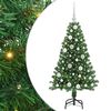 vidaXL Sapin de No&euml;l artificiel Vert 120 cm PVC, Acier et Plastique