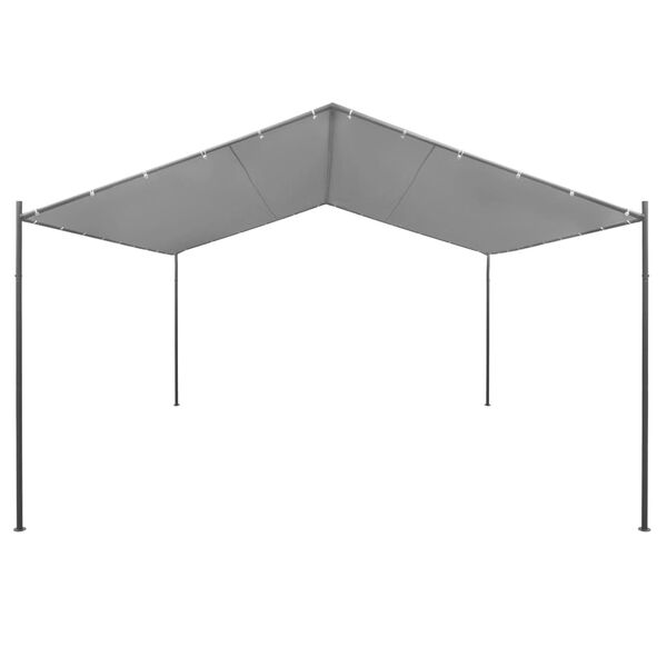 vidaXL Belv&eacute;d&egrave;re de jardin Acier 400 x 400 x 260 cm Anthracite