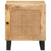 vidaXL Cabinet de chevet Naturel 40 x 33 x 46 cm