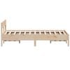 vidaXL Cadre de lit sans matelas 160x200 cm bois massif de pin