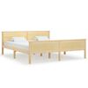 vidaXL Cadre de lit sans matelas bois massif de pin 180x200 cm