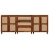 vidaXL Ensemble de buffet 3 pcs Marron 180 x 33 x 75 cm