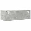 vidaXL Meubles TV 2 pcs gris b&eacute;ton 80x31x25,5 cm bois d'ing&eacute;nierie