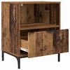 vidaXL Cabinet de chevet avec tiroir 2 pcs Bois ancien 49 x 36 x 61 cm