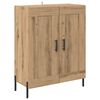 vidaXL Haut Armoire 2 pcs Ch&ecirc;ne artisanal Bois d'ing&eacute;nierie