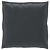 vidaXL Set de coussins de palette 2 pcs Noir Tissu Oxford