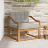 vidaXL Sofa de milieu ext&eacute;rieur Bois d'Acacia Massif Naturel