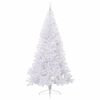 vidaXL Sapin de Noël artificiel avec 300 LED Blanc 240 cm PVC et Acier