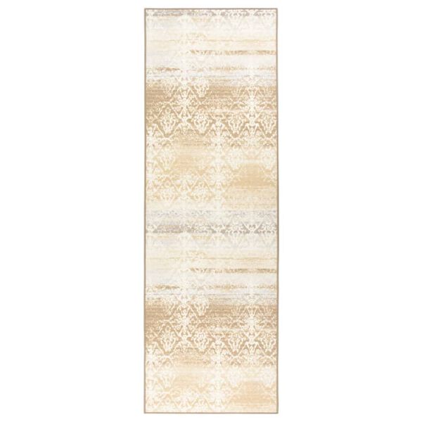 vidaXL Tapis de couloir Dor&eacute; 80x250 cm