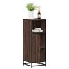 vidaXL Armoire de bain ch&ecirc;ne marron 35x37,5x100 cm bois d'ing&eacute;nierie