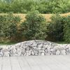 vidaXL Paniers &agrave; gabions arqu&eacute;s 20 pcs 400x30x40/60 cm Fer galvanis&eacute;