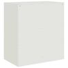vidaXL Buffet blanc 67x39x73 cm acier