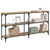 vidaXL Table console Chêne artisanal 150 x 29 x 75 cm