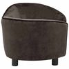 vidaXL Canap&eacute; pour chien Marron 69x49x40 cm Peluche