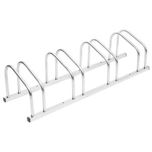 vidaXL Porte-v&eacute;los pour 4 v&eacute;los acier galvanis&eacute;