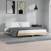 vidaXL Cadre de lit sans matelas chêne sonoma 150x200 cm