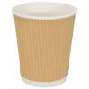 vidaXL Tasses à café en papier 500 pcs 8oz 200ml marron