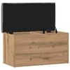 vidaXL Banc de rangement Ch&ecirc;ne artisanal 82x42x45 cm Bois d'ing&eacute;nierie
