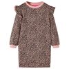 Robe sweatshirt pour enfants rose moyen 116