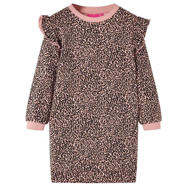 Robe sweatshirt pour enfants rose moyen 116