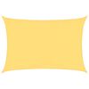 vidaXL Voile d'ombrage 160 g/m&sup2; Beige 3,5x5 m PEHD