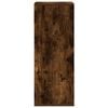 vidaXL Bibliothèque chêne fumé 34x31x80 cm bois d'ingénierie