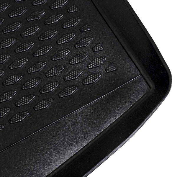 vidaXL Tapis de coffre Noir Caoutchouc