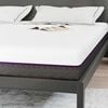 vidaXL Matelas Blanc et Gris 180 x 200 cm Tissu jacquard