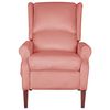 vidaXL Fauteuil de massage inclinable Rose Velours
