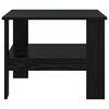 vidaXL Table basse Ch&ecirc;ne noir 57 x 55 x 45 cm Bois d'ing&eacute;nierie