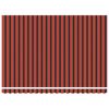vidaXL Auvent manuel rétractable 450x300 cm Orange et marron