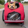 PetSafe Remorque de v&eacute;lo pour chien Happy Ride M Rouge