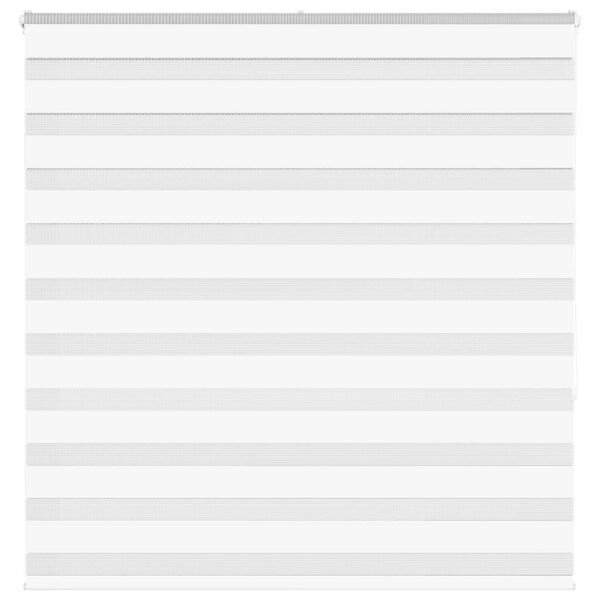 vidaXL Store z&egrave;bre blanc 150x150 cm largeur du tissu 145,9cm polyester