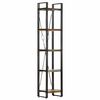 vidaXL Biblioth&egrave;que 5 niveaux 40x30x180 cm Bois de r&eacute;cup&eacute;ration massif