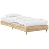 vidaXL Cadre de lit Ch&ecirc;ne Sonoma 80 x 200 cm Bois d'ing&eacute;nierie
