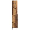 vidaXL Haut Armoire Bois Ancien 69,5 x 32,5 x 180 cm Bois d'ing&eacute;nierie