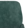 vidaXL Banc Vert fonc&eacute; 108x79x79 cm Velours