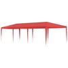 vidaXL Tente de f&ecirc;te Rouge 900 x 300 x 255 cm PE et acier
