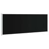 vidaXL Auvent lat&eacute;ral r&eacute;tractable de patio 220x600 cm Noir