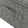 vidaXL Bo&icirc;tes de rangement 2 pcs Tissu 70x40x18 cm Anthracite
